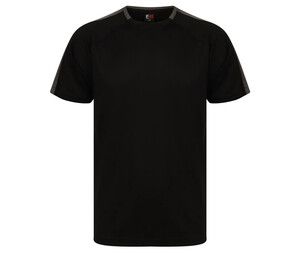Finden & Hales LV290 - Team T-shirt Black/ Gunmetal Grey