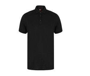 Finden & Hales LV381 - Stretch contrast polo shirt Black / White