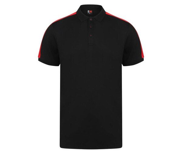 Finden & Hales LV381 - Stretch contrast polo shirt