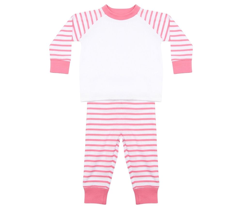 Larkwood LW072 - Striped Children'S Pyjamas