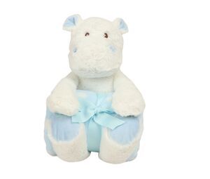 Mumbles MM606 - Teddy Bear and coverage White/ Blue