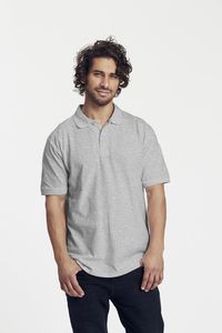 Neutral O20080 - Quilted polo shirt Sport Grey