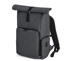 Quadra QD995 - Roll-up and Q-Tech charger backpack Granite