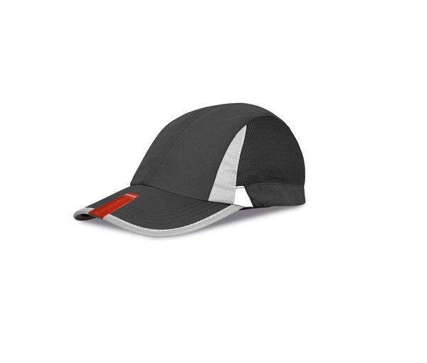 RESULT RC086 - Gorra Deportiva de Secado Rápido con Paneles de Red