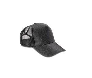 Result RC090 - Sequined American cap Black