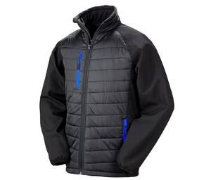 Result RS237 - Bi-material jacket Black / Royal