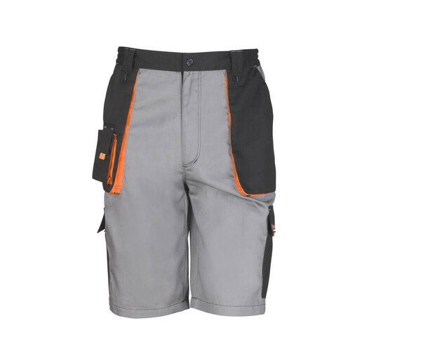 Result RS319 - Breathable Cargo Work Shorts with Reflective Pockets