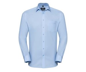 Russell Collection RU972M - MENS LONG SLEEVE TAILORED COOLMAX® SHIRT