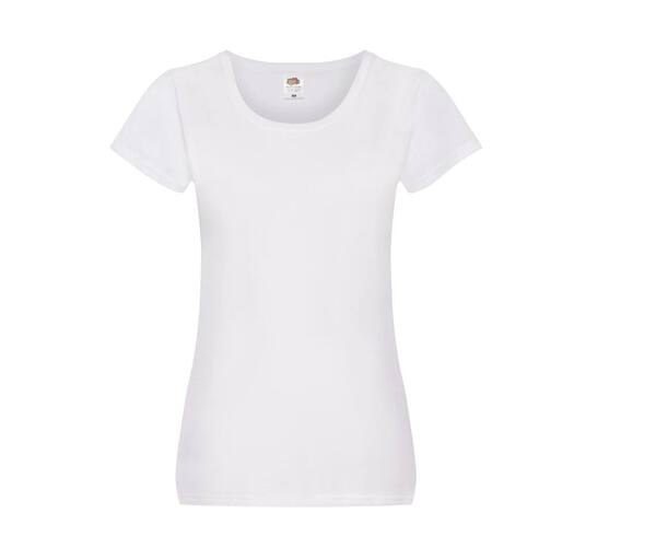 Fruit of the Loom SC1422 - Camiseta mujer cuello redondo