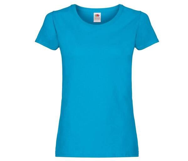 Fruit of the Loom SC1422 - Camiseta mujer cuello redondo