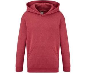 Fruit of the Loom SC371 - Hooded Sweat (62-034-0) Vintage Heather Red