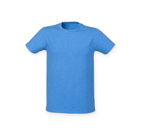 Skinnifit SF121 - Camiseta hombre algodón stretch