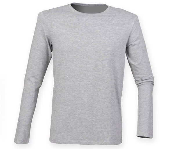 SF Men SF124 - Camiseta hombre manga larga stretch