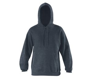 Starworld SW271 - Men's hoodie with kangaroo pocket Dark Heather