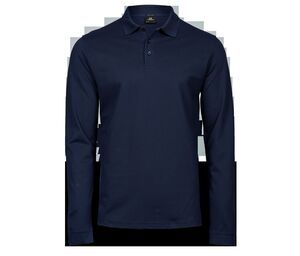 Tee Jays TJ1406 - Luxury stretch long sleeve polo Men Navy