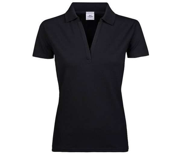 Tee Jays TJ1409 - Polo de Lujo Stretch en Cuello V Para Mujer