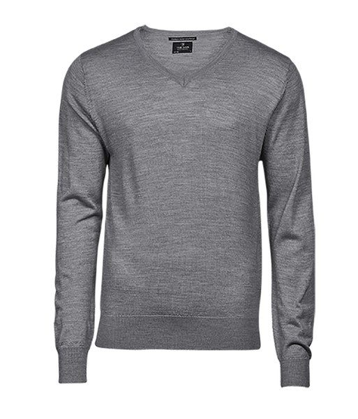 Tee Jays TJ6001 - Italian Merino Blend V-Neck Sweater for Men