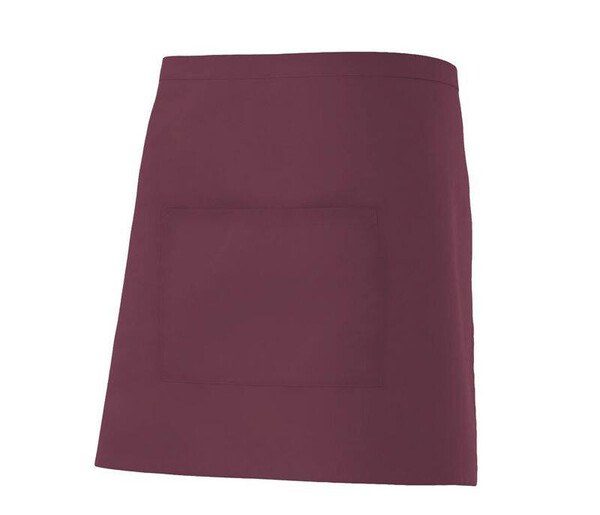 VELILLA V4201 - Professional Mid-Length Kitchen Apron with Central Pocket