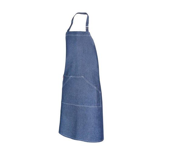 VELILLA V4207 - Stylish Durable Denim Apron with Adjustable Straps