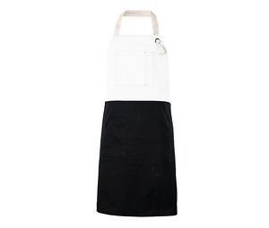 VELILLA V4210B - Two-tone apron White