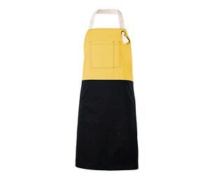 VELILLA V4210B - Two-tone apron Yellow
