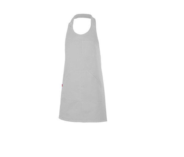 VELILLA V4212 - Short buttoned bib apron