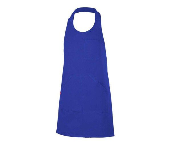 VELILLA V4212 - Short buttoned bib apron