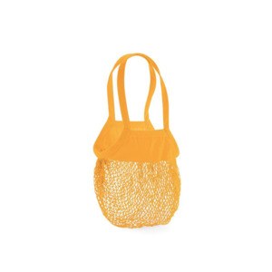 Westford mill WM150 - Organic cotton mesh bag Amber