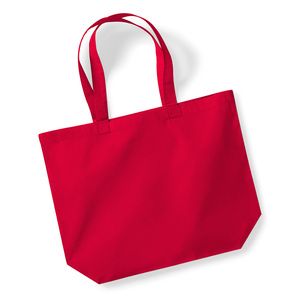 Westford mill WM265 - Organic cotton maxi shopping bag  Classic Red