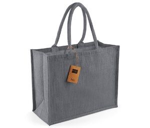 Westford mill WM407 - Bolso de compras de arpillera Graphite Grey/Graphite Grey