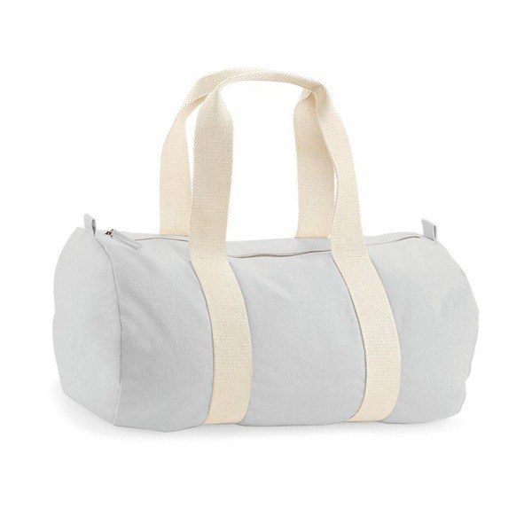 WestFord Mill WM814 - Eco-Friendly Organic Cotton Travel Barrel Bag