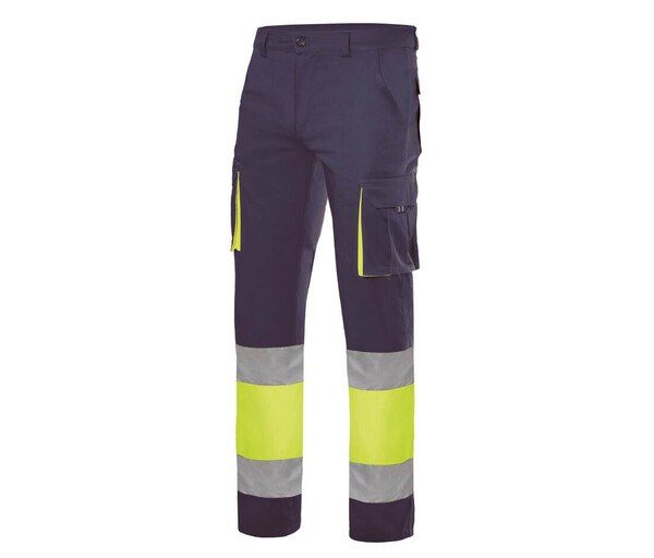 VELILLA V13002 - Pantalones Elásticos Multi-Bolsillos de Alta Resistencia