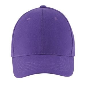 SOL'S 88100 - 6-Panel Baseballcap Buffalo Dark Purple