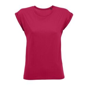 SOL'S 01406 - MELBA Women's Round Neck T Shirt Dark Pink