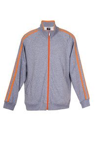 Ramo F500HZ - Unbrushed Fleece Sweater Grey/Orange