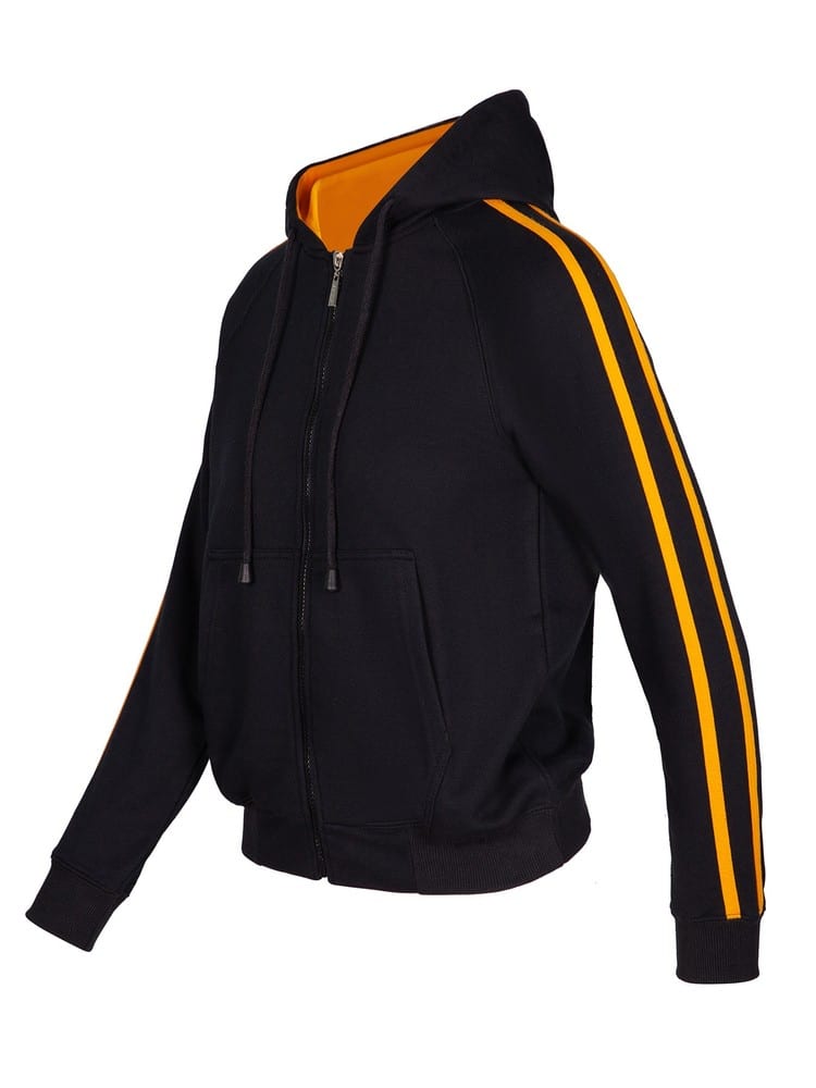 Ramo F600UN - Ladies/Junior stripe sleeves Hoodies