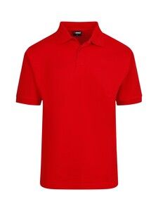 Ramo P777HS - Mens 100% Cotton Pique Knit Polo Red