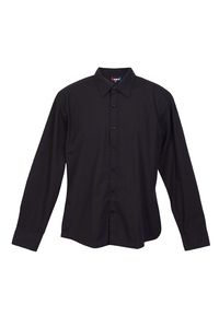 Ramo S003ML - Mens Long Sleeve Shirts Black