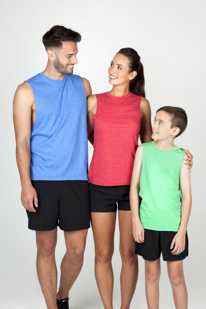 Ramo T313KS - Boys Heather SLEEVELESS Tee - Greatness Range
