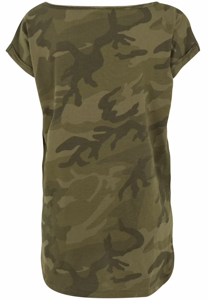 Build Your Brand BY064 - Women's Camouflage T-shirt