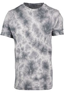Build Your Brand BY071 - T-shirt batik tie-dye lightgrey grey