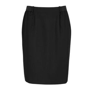 NEOBLU 03168 - Constance Straight Skirt Deep Black