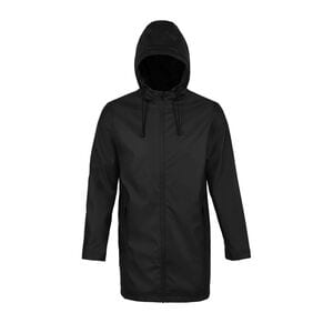NEOBLU 03174 - Antoine Men Waterproof Waxed Jacket Deep Black