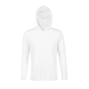 NEOBLU 03186 - Louis Men Camiseta Hombre Con Capucha Blanc optique