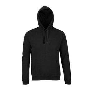 NEOBLU 03196 - Nicholas Men French Terry Hooded Sweatshirt Deep Black