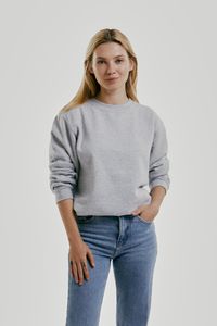 Radsow Apparel - Paris sweatshirt med rund hals til kvinder Heather Grey