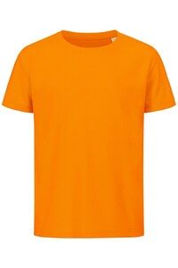 Stedman STE8170 - T-shirt interlock active-dry ss per bambini Cyber Orange