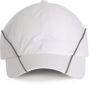 K-up KP144 - Soft mesh cap - 6 panels White/ Silver