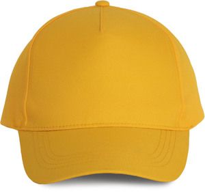 K-up KP157 - Polyester-Sportkappe mit 5 Panels Yellow