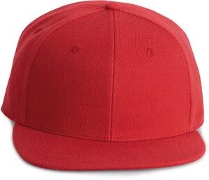 K-up KP160 - Snapback cap - 6 panels Red / Red